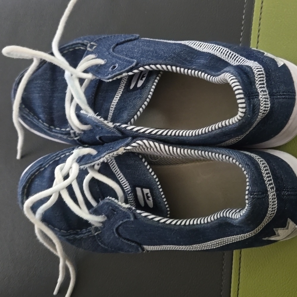 Brunswick Womens Denim Bowling Shoes Size 7
